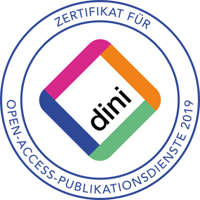 DINI - Zertifikat für Open-Access-Publikationsdienste 2019